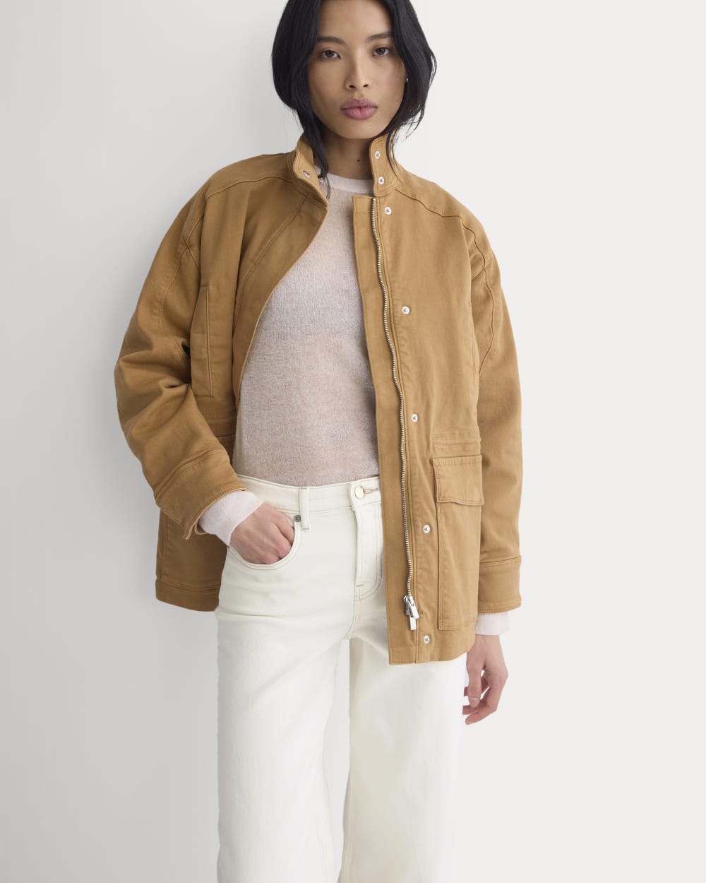 The Column Jean | Calico Ecru | 31" Inseam