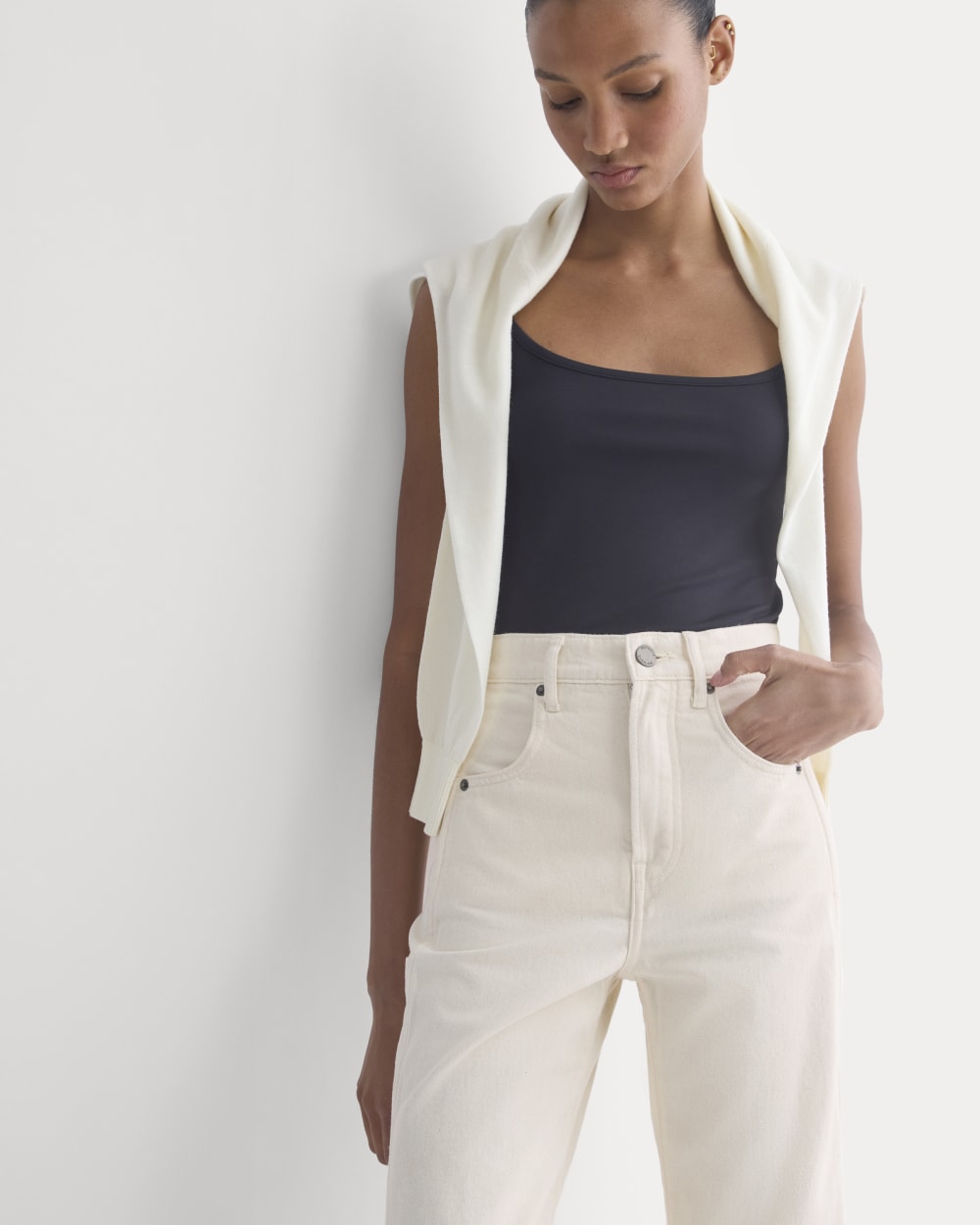 The Way-High® Utility Jean | Ecru