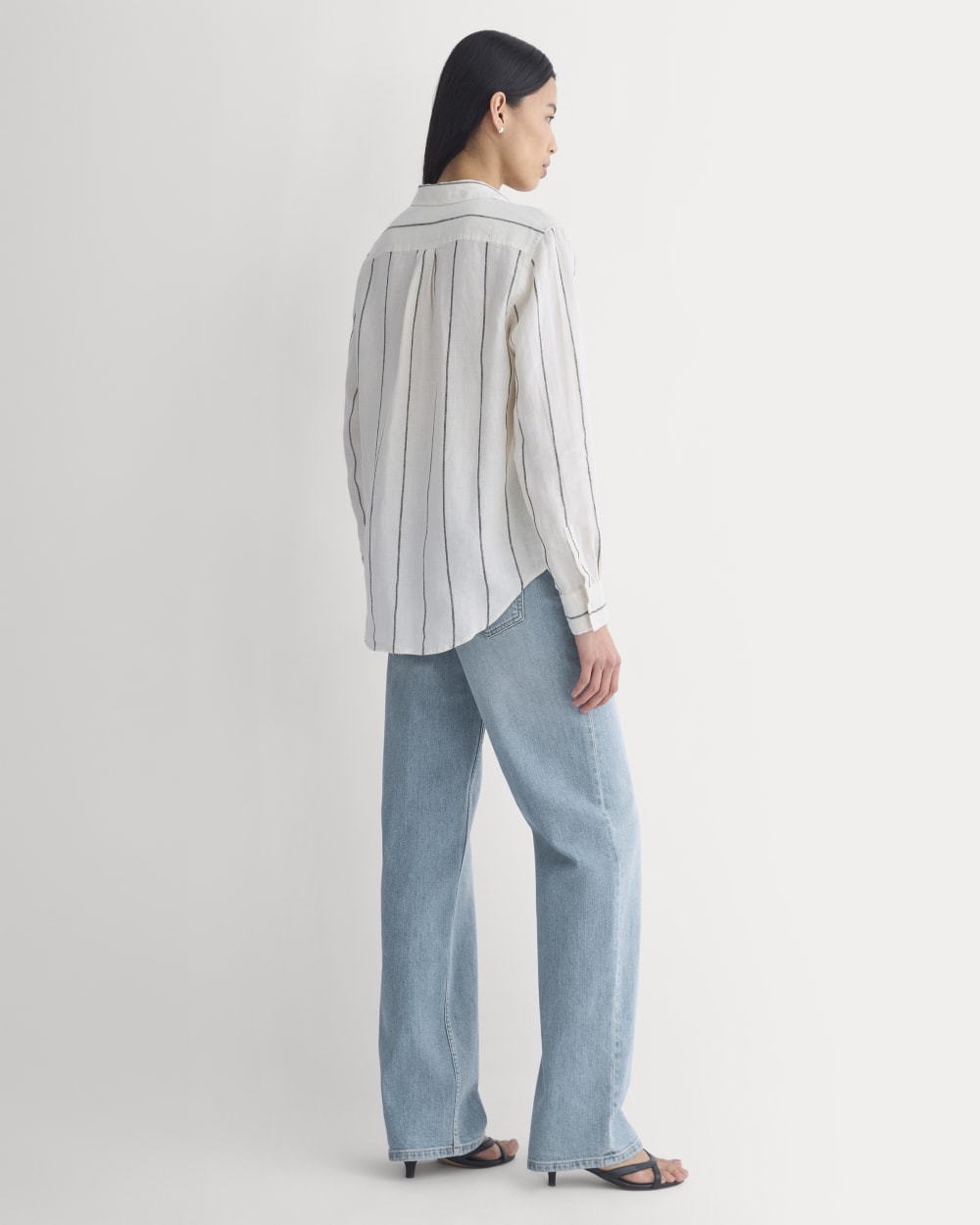 The Must-Have Linen Shirt | Gardenia/Meteorite