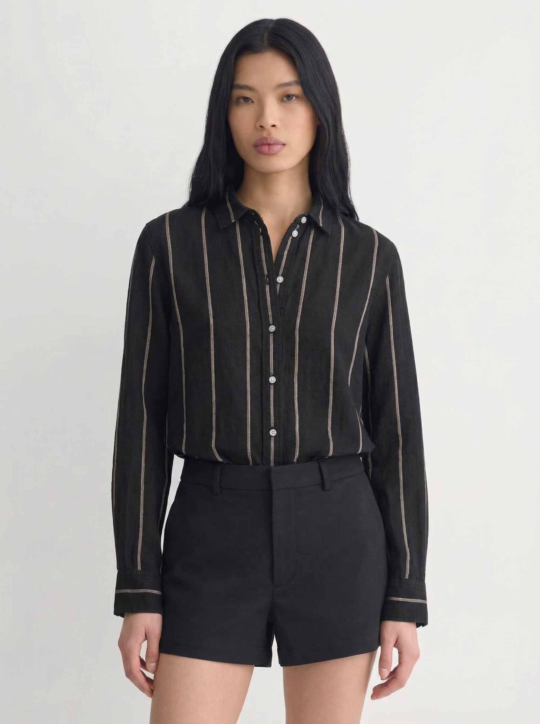 The Must-Have Linen Shirt | Black