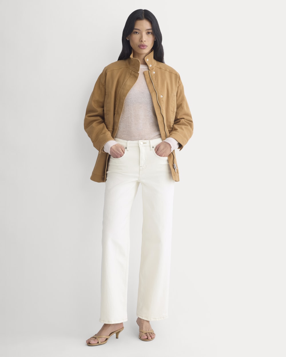 The Column Jean | Calico Ecru | 31" Inseam