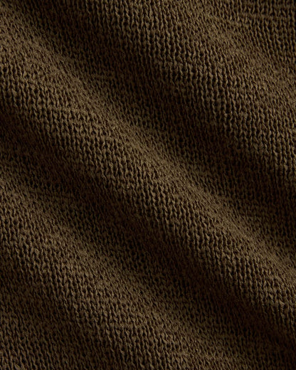 Wide-Neck Crew Sweater – Beech