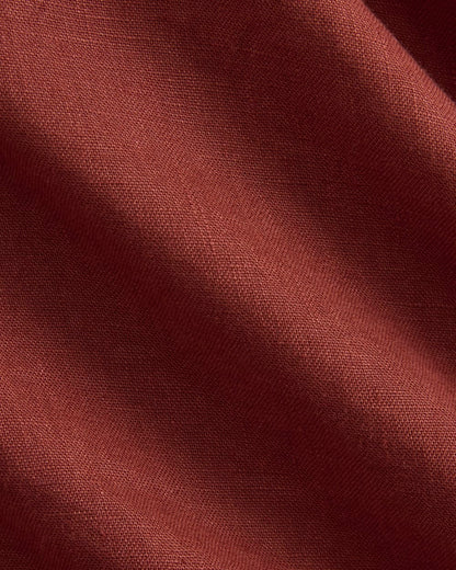 The Must-Have Linen Shirt | Henna Red