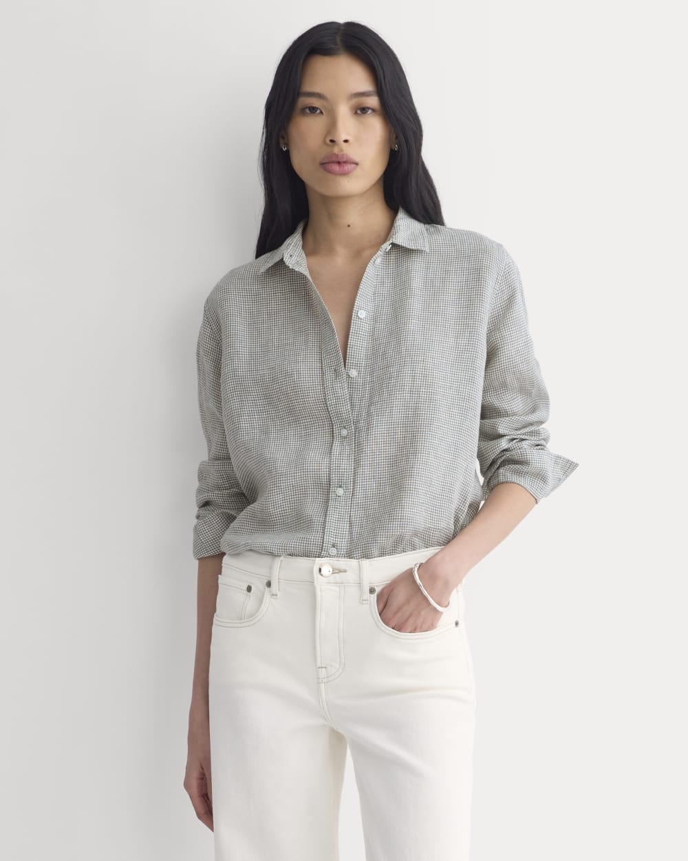 The Must-Have Linen Shirt | Agave Green