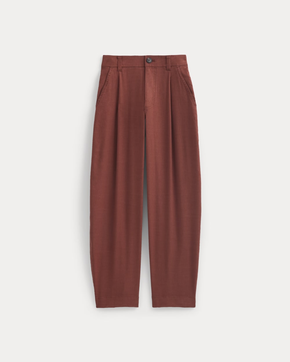 The Everywhere Pant in Stretch Linen | Henna Red