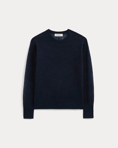 The Air Alpaca™ Relaxed Crew Top | Navy