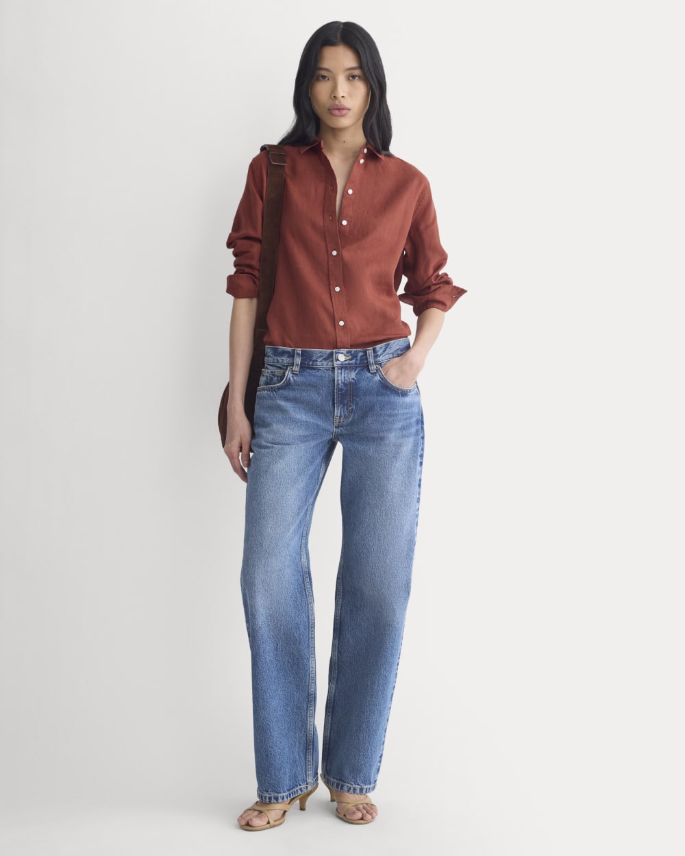 The Must-Have Linen Shirt | Henna Red
