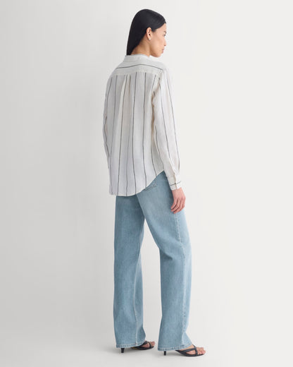The Must-Have Linen Shirt | Gardenia/Meteorite