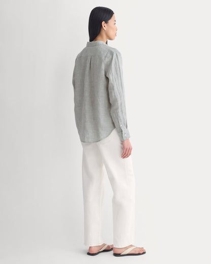 The Must-Have Linen Shirt | Agave Green